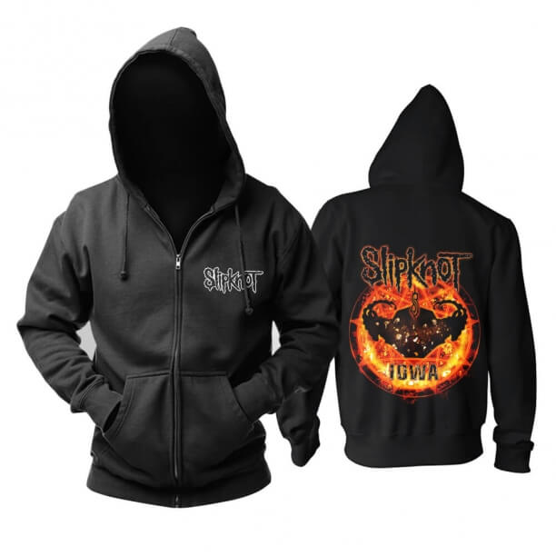 Kvalitní Slipknot Circled Hoody nás Metal Rock Band Hoodie