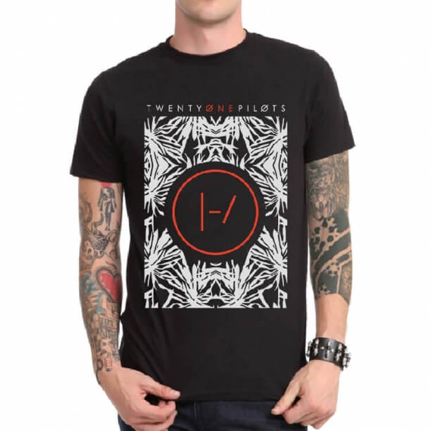 Calidad Twenty One Pilots Rock Band T-shirt