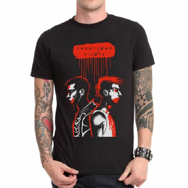 Quality Twenty One Pilots Rock Tee Shirt