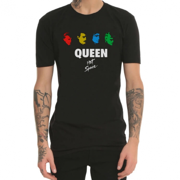 Queen Metal Rock Print T-Shirt