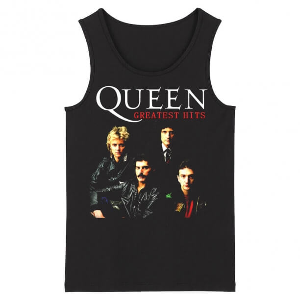 Kraliçe Kolsuz Tişörtlerin İngiltere Hard Rock Grubu Tank Tops