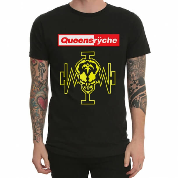 Queensryche Rock T-shirt til mænd 