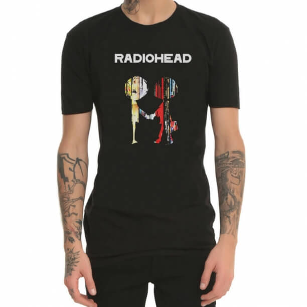 T-shirt de manga longa de cabeça de rádio