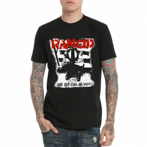 Rancid Revival Rock Tshirt Černá