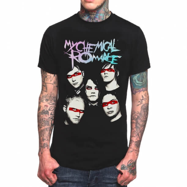 Rock Band My Chemical Romance T-Shirt Noir