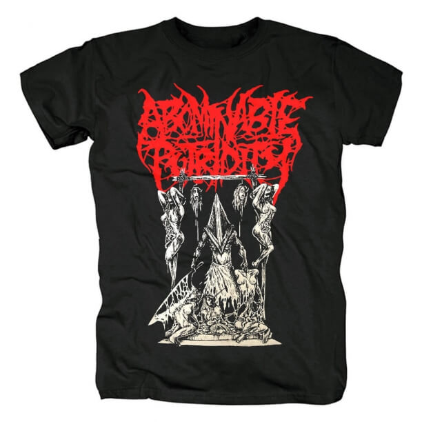 Russia Abominable Putridity T-Shirt Metal Graphic Tees | WISHINY