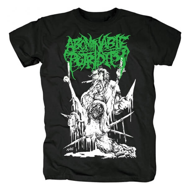 Russia Abominable Putridity T-Shirt Metal Graphic Tees