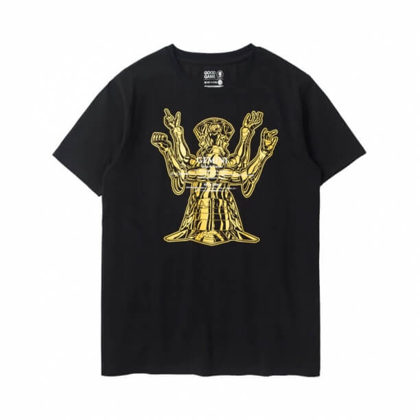 Saint Seiya Gemini T-shirt Black Couple Tee