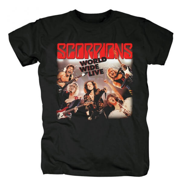 Scorpions Band Tees Tyskland Metal Rock T-shirt