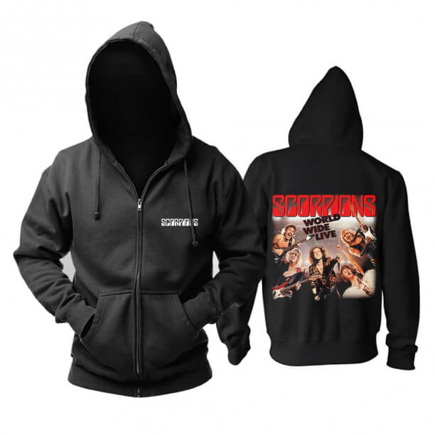 Scorpions mikiny s kapucí Německo Metal Rock Band Hoodie