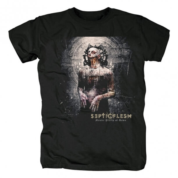 Septic Flesh Tshirts Grækenland Hard Rock Band T-shirt