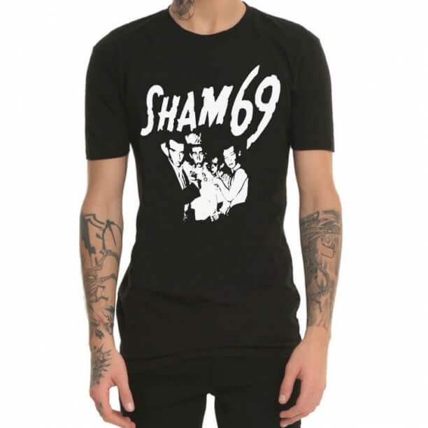 Sham 69 Oi Rock T-Shirt Preto