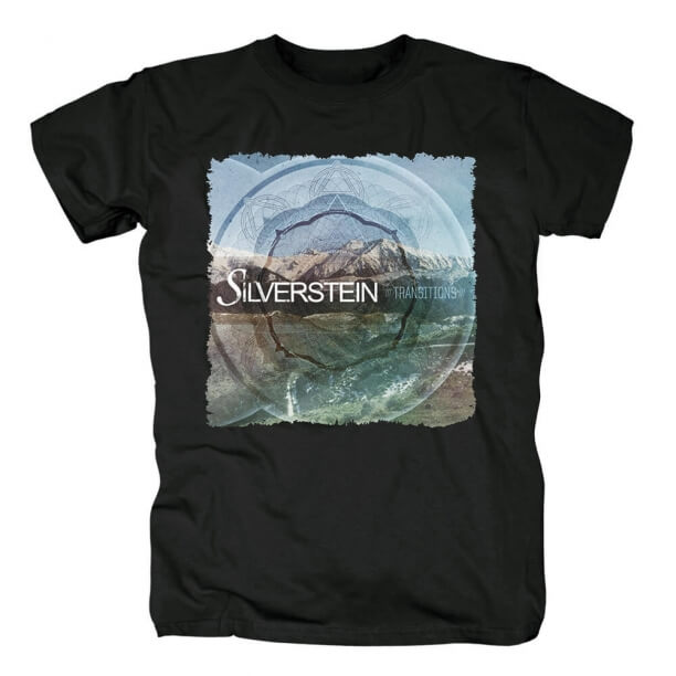 Silverstein Transition Tee ShirtsカナダハードロックバンドTシャツ