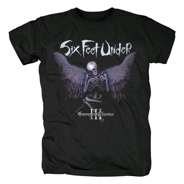 Six Feet Under Band Tee Shirts Metal Rock Camiseta