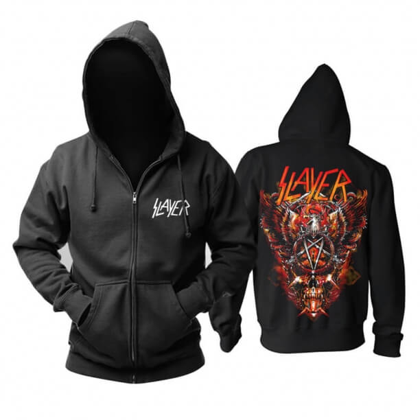 Slayer Hooded Sweatshirts USA Metal Music Hoodie