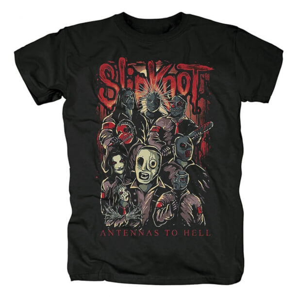 Slipknot Band Tee Gömlekler Bize Metal Tişört