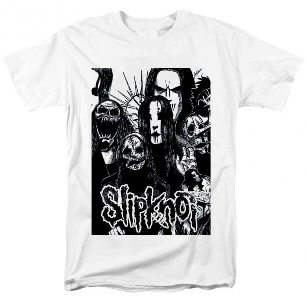 Slipknot Band Tees Us Metal T-Shirt