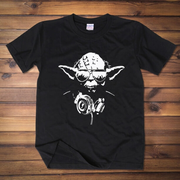 Star Wars 7 DJ Master Yoda Tshirt