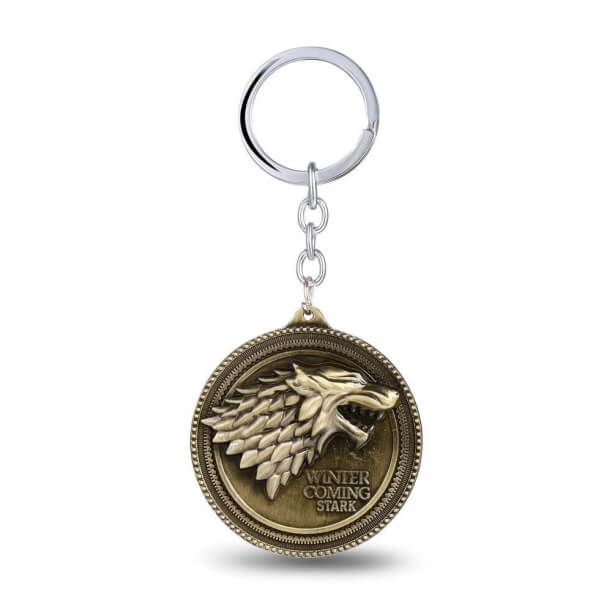 Stark Game of Throne Key Chain A Song of Ice and Fire Key Ring