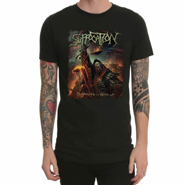 Suffocation T-Shirt Black Mens Tee