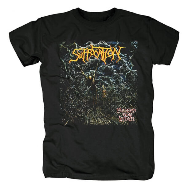 Erstickungs-T-Shirt uns Metallpunkrock-Hemden