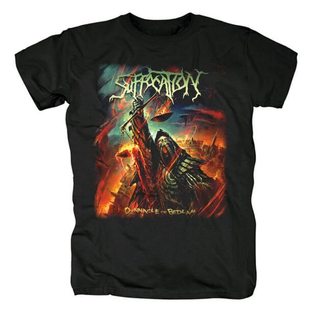 Suffocation Tee Shirts UsハードロックバンドTシャツ