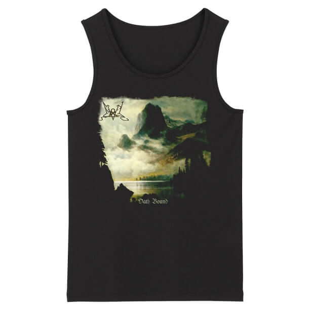 Summoning Sleeveless Tee Shirts Black Metal Band Tank Tops