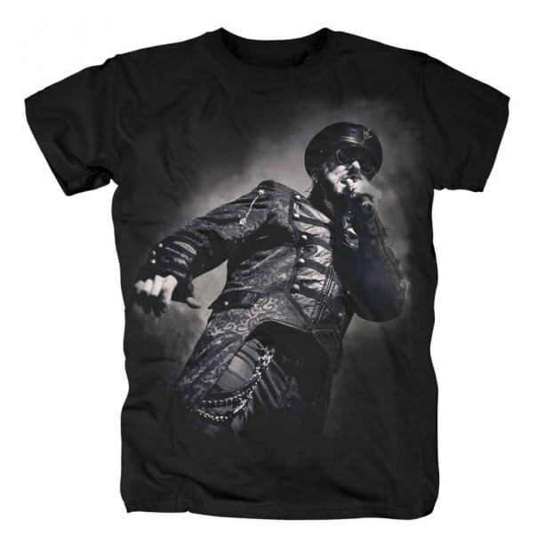 T-shirt de Therion Christofer Johnsson do metal da t-shirt de Sweden