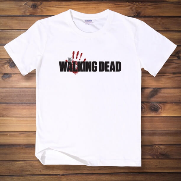 Team Negan T-shirt Walking Dead White Tee