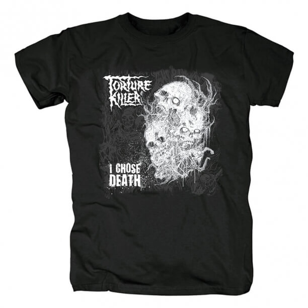 Torture Killer I Chose Death T-Shirt Metal Tshirts