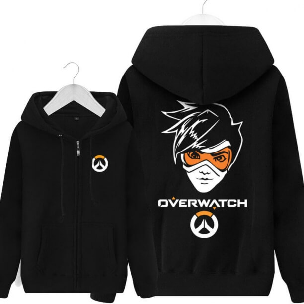 Tracer Hooded Sweatshirt Merch Geschenke für Overwatch Fans