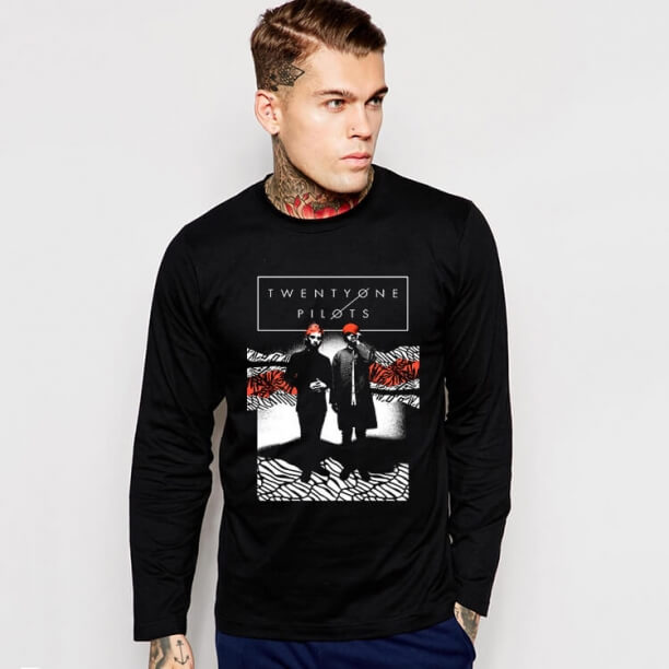 Twenty One Pilots T-Shirt Long Sleeve Mens Tee