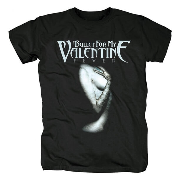 Uk Bullet For My Valentine T-Shirt Punk Rock Band Grafiske T-shirts