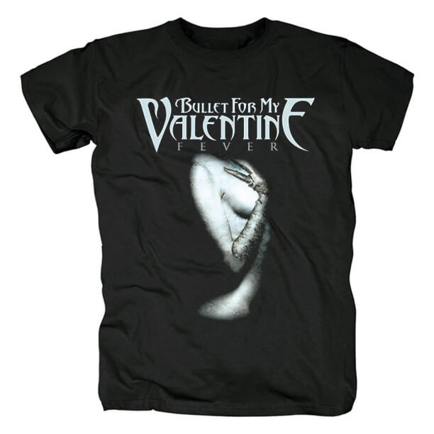 Uk Bullet For My Valentine T-Shirt Punk Rock Band Graphic Tees