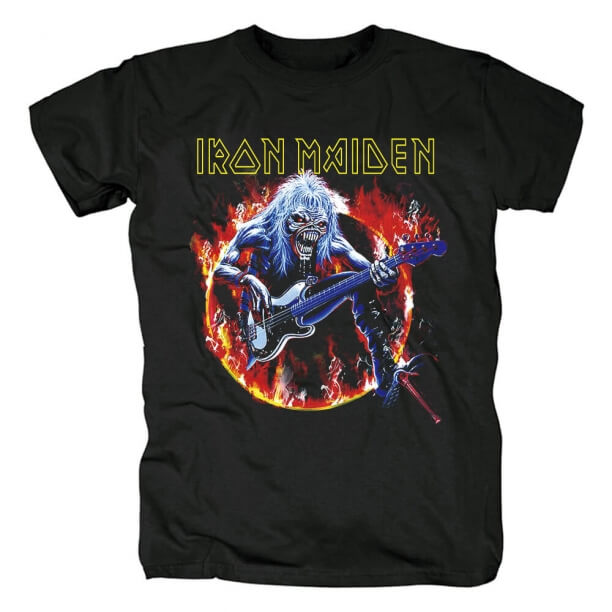 Uk Devil Rock Graphic Tees Personalised Iron Maiden T-Shirt