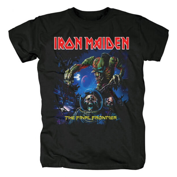 Uk Iron Maiden T-shirt Devil Rock Grafiske T-shirts