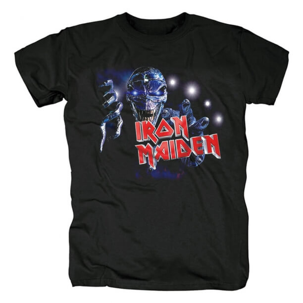 Uk Metal Band Tees Iron Maiden The Final Frontier T-Shirt