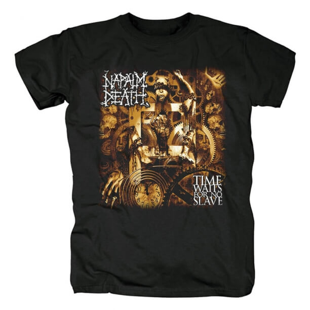 Uk Napalm Death T-Shirt Metal skjorter