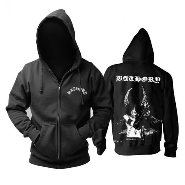 Unikátna Bathory Hoodie Metal Punk Rock Mikina s kapucňou