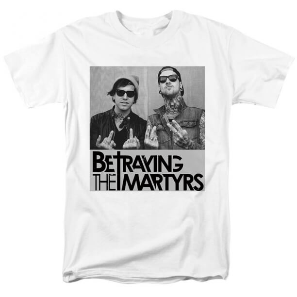 Unique Betraying The Martyrs T-Shirt France Metal Rock Band Shirts