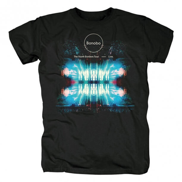 Unique Bonobo The North Borders Tour Tees Uk Rock T-Shirt