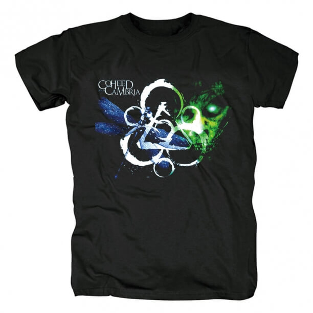 Unik Coheed og Cambria-band tees Us Metal Punk Rock T-shirt