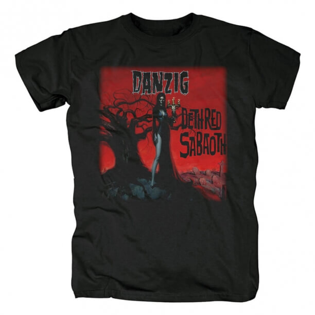 Einzigartiges Danzig T-Shirt Us Black Metal Punk Rock Shirts