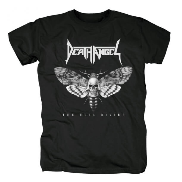 Unikt Death Angel Band The Evil Divide Tees Us Metal Rock T-Shirt