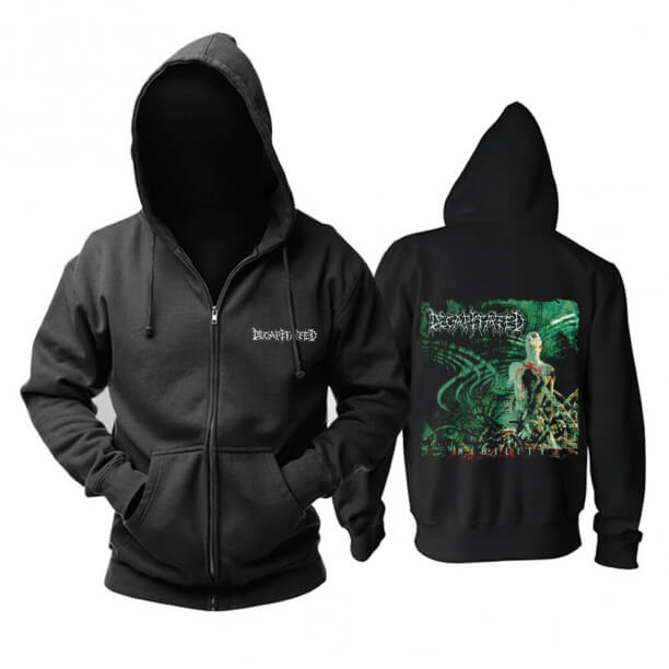 Único decapitado Nihility Hoodie polonês Metal música camisolas