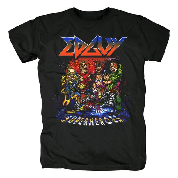 Unique Edguy Band T-Shirt Metal Rock Tshirts