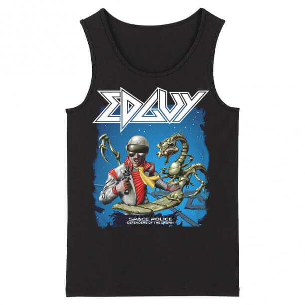 Unieke Edguy mouwloze T-shirts Hard Rock Tank Tops