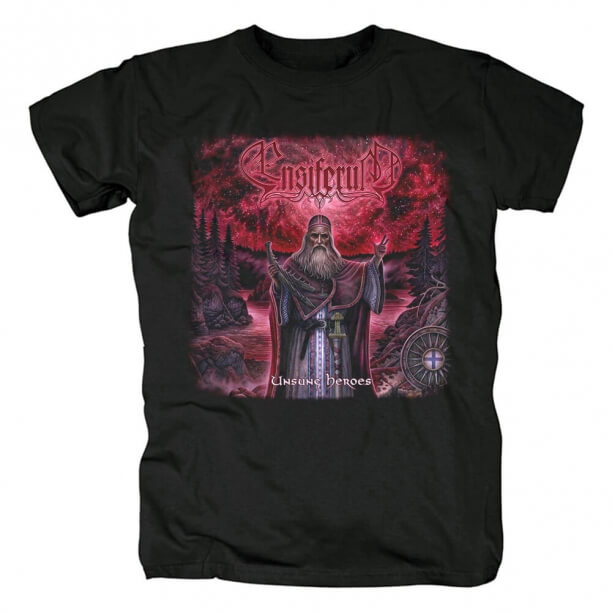 Unique Ensiferum Unsung Heroes Tee Shirts Finsko Metal T-Shirt