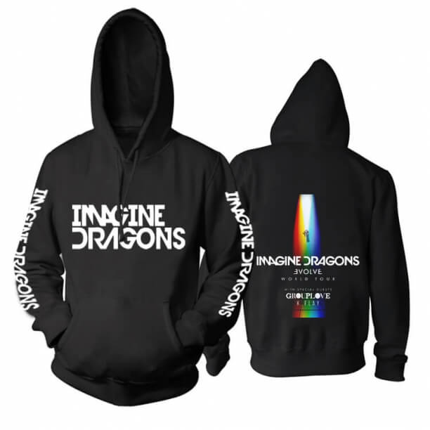 Unik Imagine Dragons Evolve Hoody Us Rock Band-hættetrøje