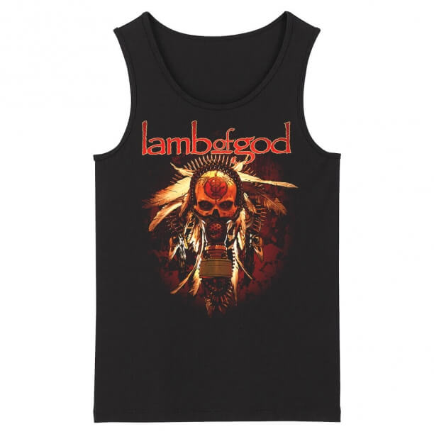 Einzigartiges Lamm Gottes Ärmellos T Shirts Us Metal Rock Tanktops